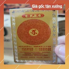 kim bài linh phù phật a di đà HÀNG CAO CẤP, có hoả tốc 851861