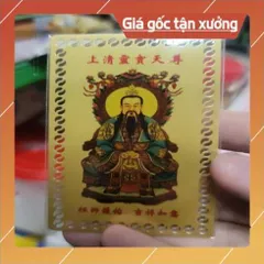 kim bài linh phù nguyên thủy thiên tôn HÀNG CAO CẤP, có hoả tốc 851871