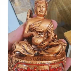 Tượng ngài Sivali ngồi (cao 9 cm) cực đẹp