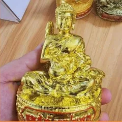 Tượng ngài Sivali ngồi (cao 9 cm) cực đẹp