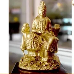 Tượng ngài quan thế âm Bồ tát đạp sen cao 11cm nhiều mẫu - QUAN ÂM ĐẠP SEN