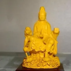 Tượng ngài quan thế âm Bồ tát đạp sen cao 11cm nhiều mẫu - QUAN ÂM ĐẠP SEN