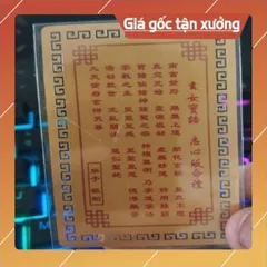 kim bài linh phù cửu thiên huyền nữ HÀNG CAO CẤP, có hoả tốc 851921