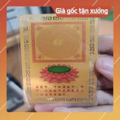 kim bài linh phù phật dược sư HÀNG CAO CẤP, có hoả tốc 851951
