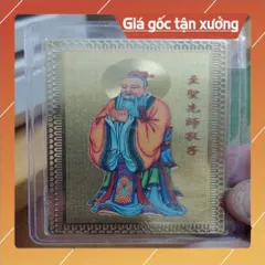 kim bài linh phù khổng lão phu tử HÀNG CAO CẤP, có hoả tốc 851976