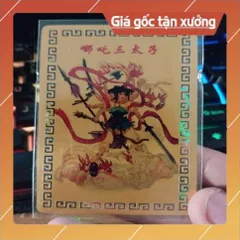 kim bài linh phù tam thái tử na tra HÀNG CAO CẤP, có hoả tốc 851978
