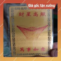 kim bài linh phù thần tài triệu công minh HÀNG CAO CẤP, có hoả tốc 852005