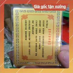 kim bài linh phù tây vương mẫu HÀNG CAO CẤP, có hoả tốc 852012