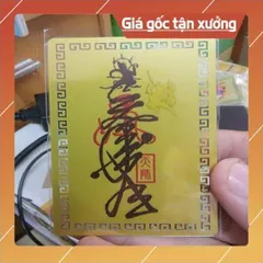 kim bài linh phù chung quì ngũ quỉ HÀNG CAO CẤP, có hoả tốc 852017