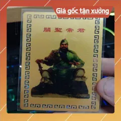 kim bài linh phù quan thánh đế quân HÀNG CAO CẤP, có hoả tốc 852024