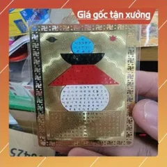 kim bài linh phù tháp xá lợi đà la ni HÀNG CAO CẤP, có hoả tốc 852029