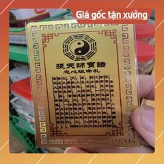kim bài linh phù thiên sư HÀNG CAO CẤP, có hoả tốc 852030