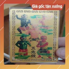 kim bài linh phù ngũ quỉ HÀNG CAO CẤP, có hoả tốc 852033