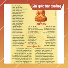 10 TỜ KINH 2 MẶT HỒI HƯỚNG CHA MẸ +KHẤN NGUYỆN CON CÁI CON NGOAN VÀ KINH ĐẠI PHÚC ĐỨC + SÁM HỐI, BIẾT ƠN, CẦU NGUYỆN 852046