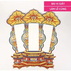 Bài vị giấy làm lễ cúng Sao, bài vị thờ gia tiên giấy cứng 852054