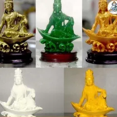 GIEO DUYÊN tượng ngài quan thế âm Bồ tát ngồi thuyền cao 10cm cực đẹp DƯƠNG KHOA SHOP