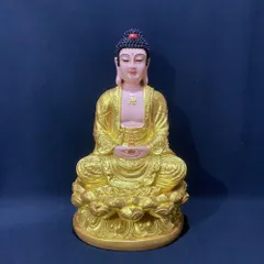 Tôn Tượng Dược Sư Phật , A Di Đà Phật Cao 45cm Vàng Vẽ