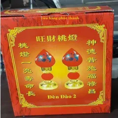 đèn thờ tia sáng quả đào số 2 có hoả tốc