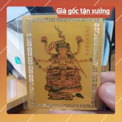 kim bài linh phù đẩu mẫu nguyên quân HÀNG CAO CẤP, có hoả tốc 852161