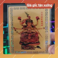 kim bài linh phù đẩu mẫu nguyên quân HÀNG CAO CẤP, có hoả tốc 852161