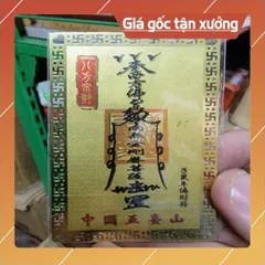 kim bài linh phù quan âm thiên thủ thiên nhãn HÀNG CAO CẤP, có hoả tốc 852174