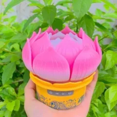 ĐÈN HOA ĐĂNG -MÁY NIỆM PHẬT HOA SEN NỞ- CÓ KINH ĐỊA TẠNG-NIỆM PHẬT-CÓ KẾT NỐI BLUETOOTH 852173