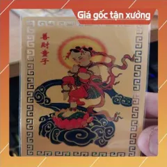 kim bài linh phù thiện tài đồng tử HÀNG CAO CẤP, có hoả tốc 852186