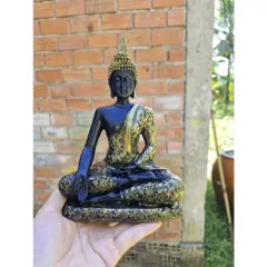 ( NHIỀU MẪU) Tượng Phật Bổn Sư Thích Ca 17cm Phong Cách Thái Lan Khơ me  HÀNG ĐẶT TRƯỚC