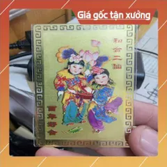 kim bài linh phù nhị tiên hòa hợp HÀNG CAO CẤP, có hoả tốc 852203