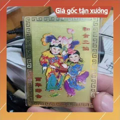 kim bài linh phù nhị tiên hòa hợp HÀNG CAO CẤP, có hoả tốc 852203