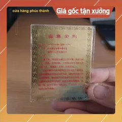 kim bài linh phù qui tụ vạn phật HÀNG CAO CẤP, có hoả tốc 852209