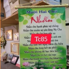 Tranh cuộn 40cm x 60cm hình đức phật Về ý nghĩa cuộc sống treo tường nẹp gỗ nhiều mẫu