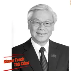 Tranh treo, ảnh thờ Bác Nguyễn Phú Trọng + Khung ảnh sáng đẹp (Bảo hành gãy vỡ) , Khung hình cực đẹp