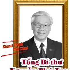 Tranh treo, ảnh thờ Bác Nguyễn Phú Trọng + Khung ảnh sáng đẹp (Bảo hành gãy vỡ) , Khung hình cực đẹp