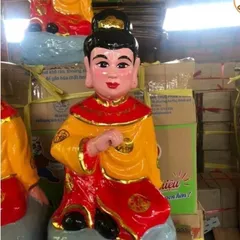BÀ CỐ HỶ TRẮNG ĐẤT NUNG 40CM, BÀ LINH SƠN 40CM, BÀ CHÚA XỨ VÀNG ĐẤT NUNG 40CM cực đẹp