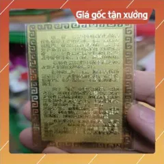 kim bài linh phù phúc lộc thọ HÀNG CAO CẤP, có hoả tốc 852309