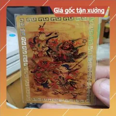 kim bài linh phù Tứ đại nguyên soái HÀNG CAO CẤP, có hoả tốc 852312