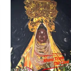 Tranh treo, ảnh thờ THIÊN Y ANA đen huyền ảo+ Khung ảnh sáng đẹp kích thước khổ A3, A4, A5