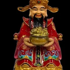 Tượng Thần Tiền 8IN VÀ 10IN có 4 màu đặt bàn thờ Thần Tài Thổ Địa cao cấp - TT05 TT06 TT07 TT08