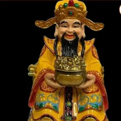 Tượng Thần Tiền 8IN VÀ 10IN có 4 màu đặt bàn thờ Thần Tài Thổ Địa cao cấp - TT05 TT06 TT07 TT08