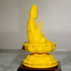 Tượng ngài Quan Thế Âm đài sen có đế cao 11cm-nhiều mẫu cực đẹp