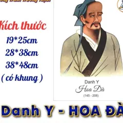 Tranh 8 ĐẠI DANH Y - có khung cực đẹp