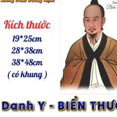 Tranh 8 ĐẠI DANH Y - có khung cực đẹp