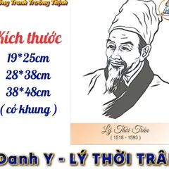 Tranh 8 ĐẠI DANH Y - có khung cực đẹp
