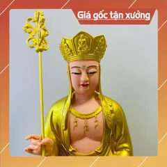 Tượng Địa Tạng Vương Bồ Tát Ngồi cao 30 cm
