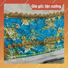 Áo Choàng Mẹ Quan Âm Chất Liệu Vải Voan 2 Lớp.