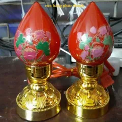 đèn thờ tia sáng quả đào có hoả tốc