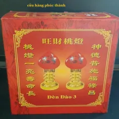 đèn thờ tia sáng quả đào có hoả tốc