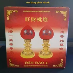 đèn thờ tia sáng quả đào có hoả tốc