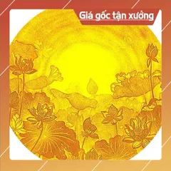 Đèn hào quang trúc chỉ - đèn thờ hào Quang trúc chỉ kích thước đk 16cm, 19cm